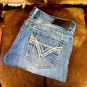 Mens Rock & Roll Denim
Double barrel straight leg
jeans 40x32